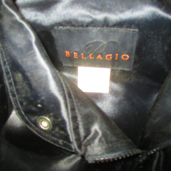 Vintage Rare Bellagio Bomber Style Satin Jacket Size Ladies Small - Picture 4 of 4